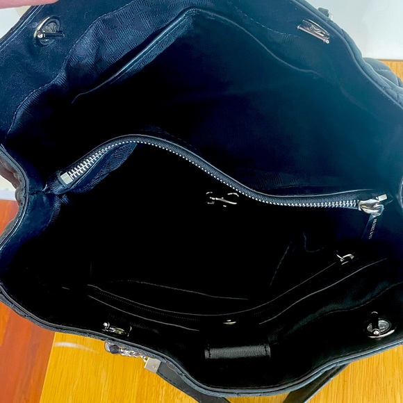 Michael Kors Black Quilted Leather
Savannah Tote Handbag - Picture 6 of 8